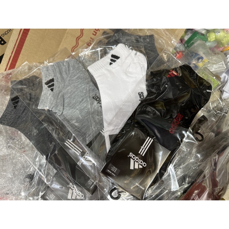 Set 10 đôi tất nam Adidas cổ ngắn loại đẹp