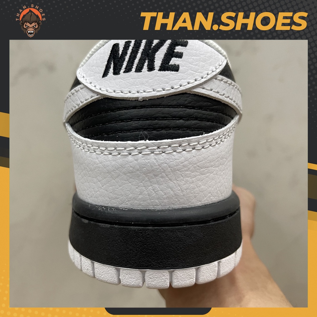 Giày Dunk Low Retro Reverse Panda SB Panda Trắng Đen - Than.Shoes