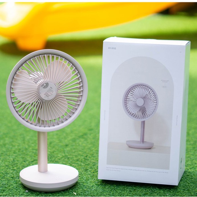 Quạt tích điện bàn Baseus Mini USB Rechargeable Air Cooling/Quạt Mini Xiaomi Solove F5 Quay túp năng pin 4000mah