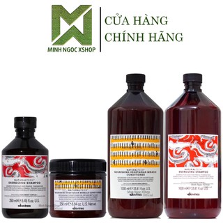 Combo dầu gội chống rụng tóc Davines Energizing và dầu xả thực vật Nourishing 250ML - 1000ML chính hãng