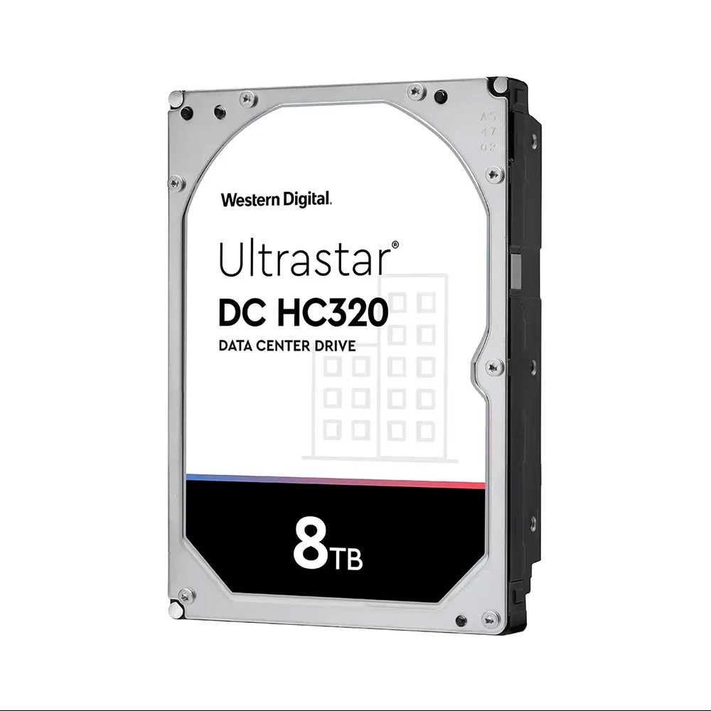Ổ cứng HDD WD Ultrastar HC320 8TB 3.5 inch SATA Ultra 512E SE 7K8 256MB Cache 7200RPM HUS728T8TALE6L4