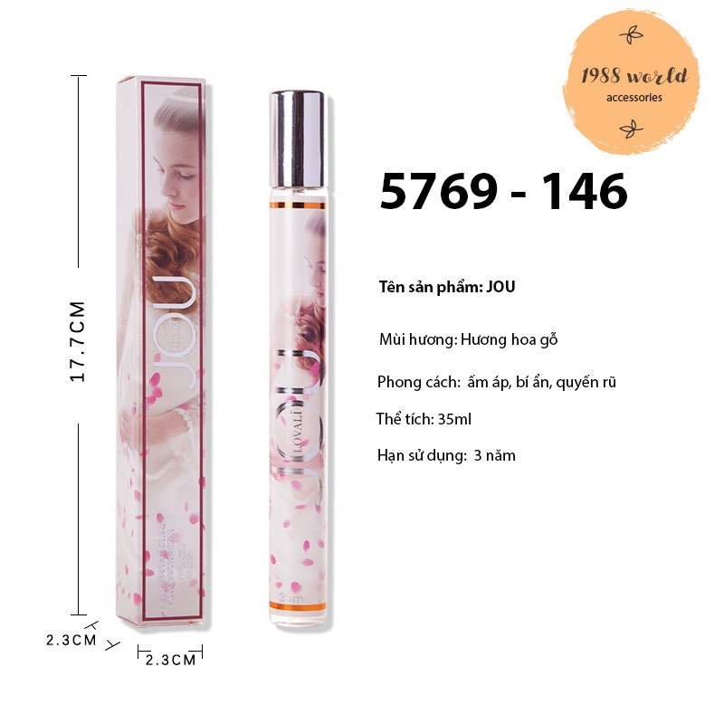 Nước hoa nữ LOVALI thơm lâu 35ml