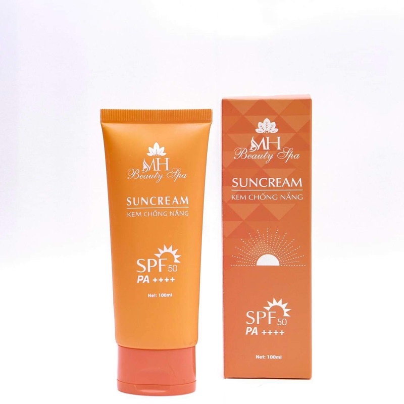 Kem chống nắng căng bóng Mh spa