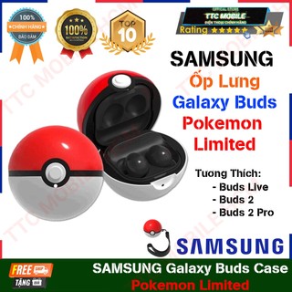 Ốp lưng galaxy buds 2 pro / buds 2 / buds live phiên bản pokemon - hàng chính hãng - ttc moblie