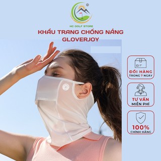 Khẩu trang chống nắng GLOVERJOY Mặt nạ chống nắng lụa băng chống tia cực tím che phủ toàn bộ khuôn mặt - HC GOLF