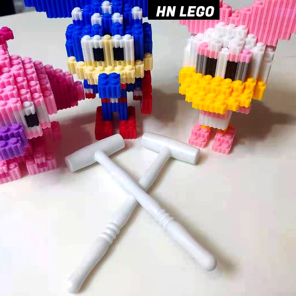 Mô hình lắp ráp Doraemon Size LỚN 22 đến 70cm Đồ trang trí Decor đáng yêu có tặng búa