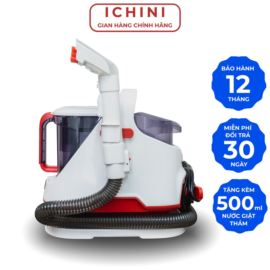 Máy giặt cầm tay Ichini dùng cho đệm rèm thảm sofa lực hút lớn 15000PA