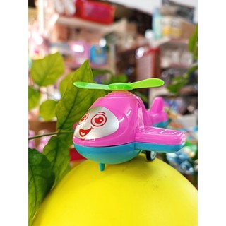 Máy Bay Trực Thăng Mini Chạy Cót, Chạy Đà Cho Bé