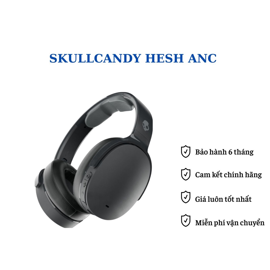 Tai Nghe Bluetooth Chụp Tai Skullcandy Hesh ANC New Fullbox Chính Hãng - ALLIN1