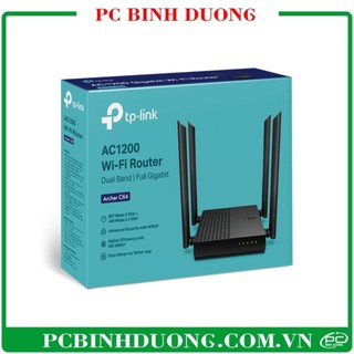 Thiết bị phát Router Wi-Fi tplink Băng Tần Kép AC1200 Archer C64