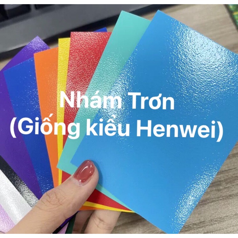 Bộ 50 Sleeve màu, nhám Size 63x90mm cho thẻ bài Yugioh