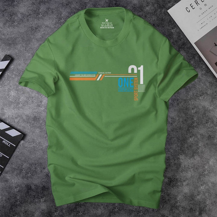 Áo thun nam ngắn tay Depstyle PT155 vải cotton 4 chiều mịn đẹp