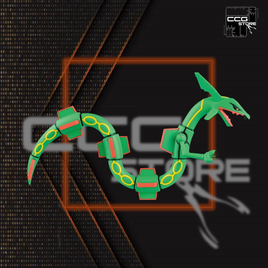 Mô hình lắp ráp Pokemon Plamo Collection - BANDAI - 46 Select Series RAYQUAZA