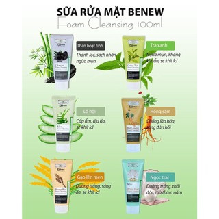 Sữa rửa mặt Benew Foam Cleansing Hàn Quốc 100ml