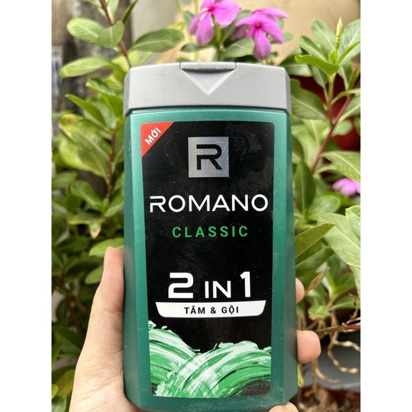 150g/180g - Dầu gội Romano hương nước hoa 5in1