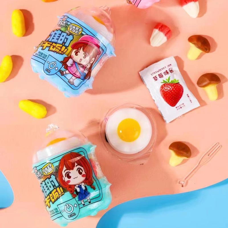 Kẹo đồ chơi kẹo dẻo nồi hấp trứng rau củ kẹo dẻo