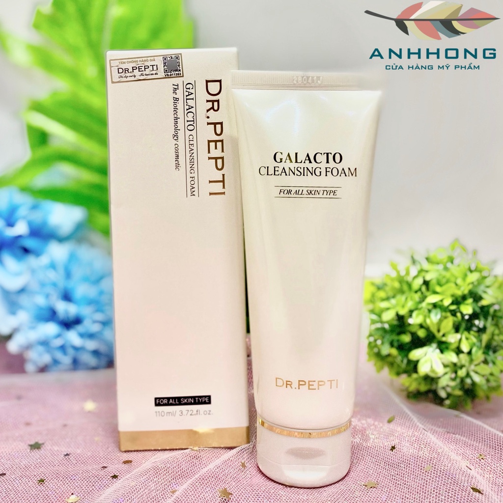 Sữa Rửa Mặt Dr.Pepti+ Galacto Cleansing Foam 110ml