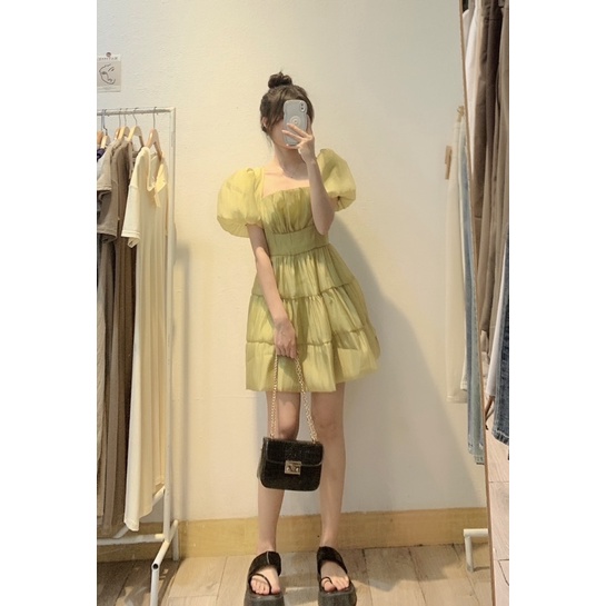 Váy tơ mềm mại