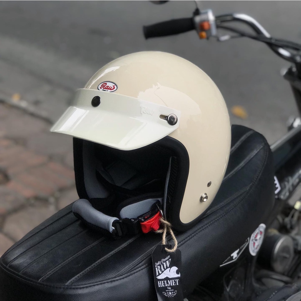 Mái che gắn mũ bảo hiểm Raw Round chính hãng - ArrowShop