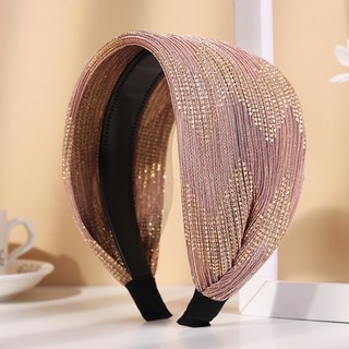 Bờm cài tóc lưới bản to 9cm dễ thương (Song An Eco)