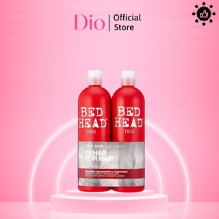 Dầu gội tigi - cặp dầu gội xả tigi bedhead 750ml| dầu gội tigi phục hồi tóc hư tổn, giảm gãy rụng
