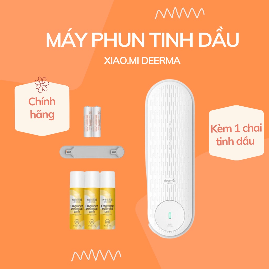 Máy phun tinh dầu Xiaomi Deerma DEM PX831 chất lượng cao kèm 1 bình mùi thơm dễ chịu