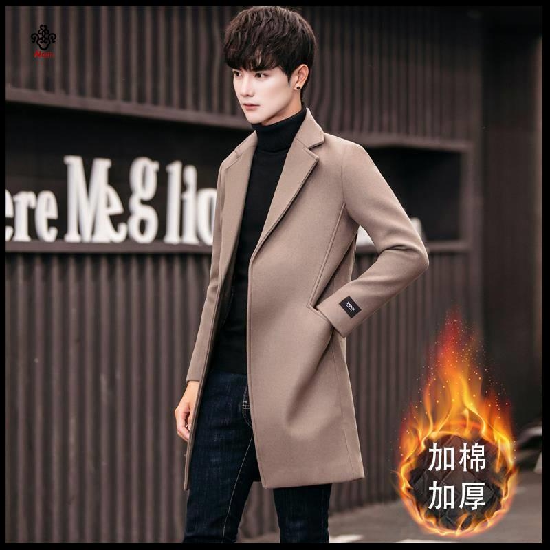 Ch t L Ng cao O kho C nam L T L Ng C U Áo Khoác Len Cho nam & Nữ#Áo Khoác Cotton Dày Dáng Ôm Phong Cách Hàn Quốc Thời Trang Mùa Đông Hàng Mới Cỡ Vừa 39; s