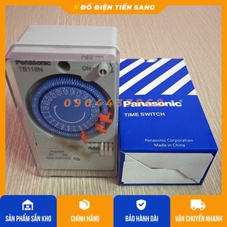 Rơ le thời gian thực - đồng hồ hẹn giờ - Timer hẹn giờ Panasonic TB118N TB118