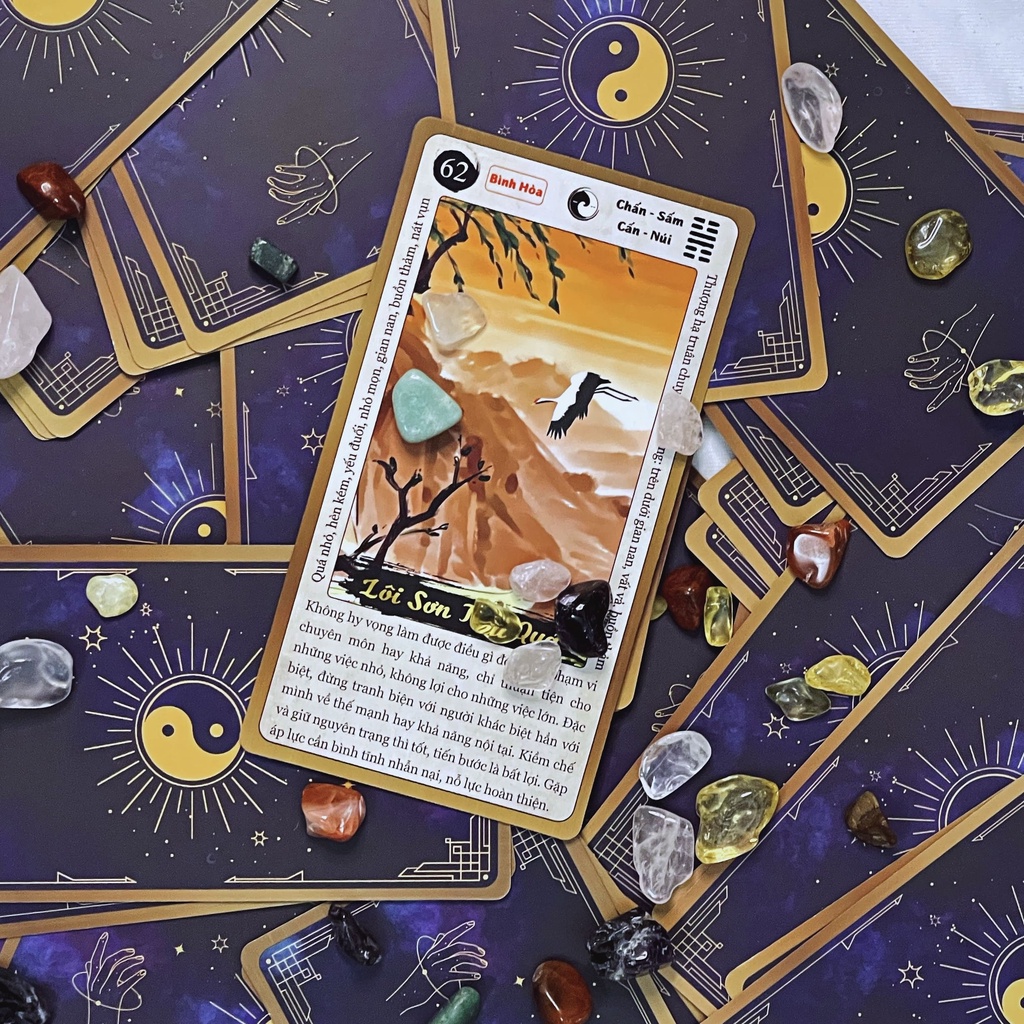 Chiêm Nghiệm Thiên Cơ - Kinh Dịch 64 Quẻ - TẶNG KÈM Set Ngọc 7 viên Chakra