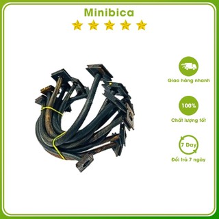 Cầu đứng chim Minibica cầu chim chào mào cầu góc gỗ phụ kiện lồng chim PK47