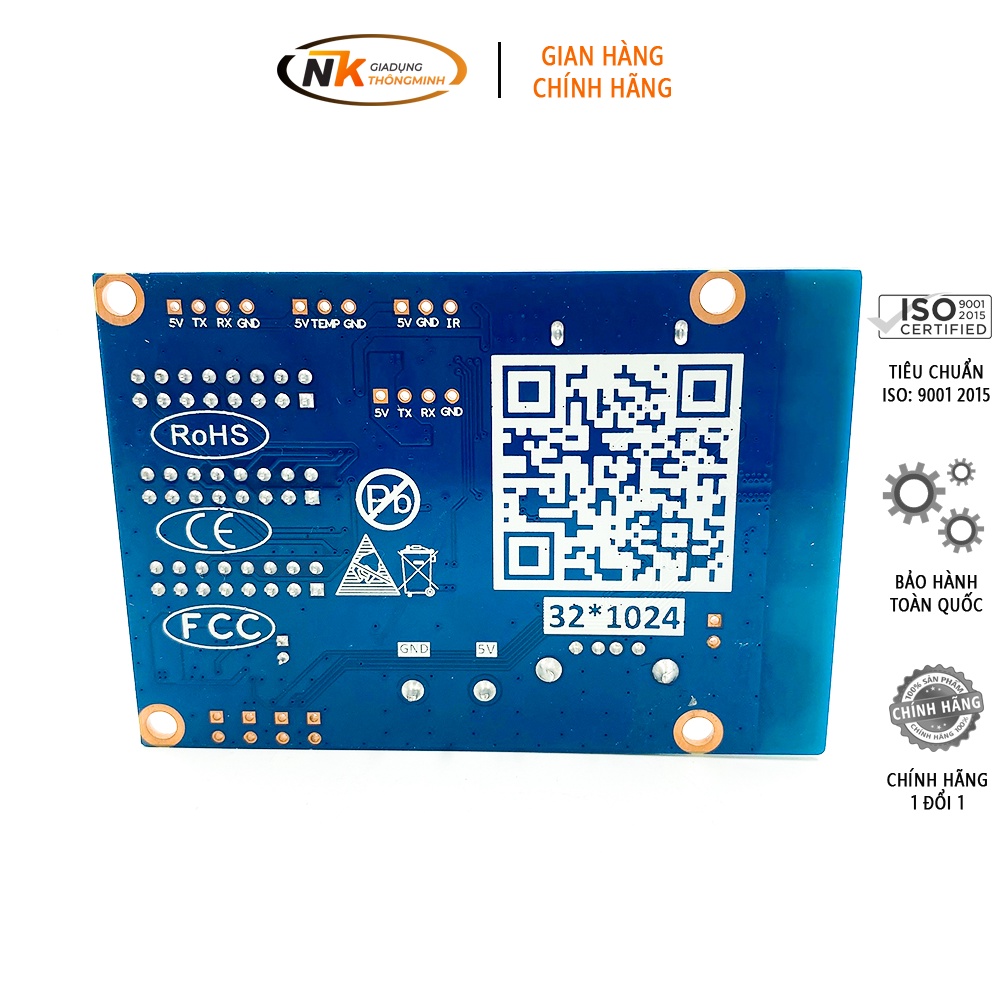 Card Điều Khiển Led Ma Trận HD W60, Mạch Điều Khiển Led Ma Trận W60, Card HD W60 [W62, WF1]