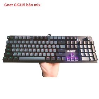Bàn phím cơ Gnet GK315 switch quang