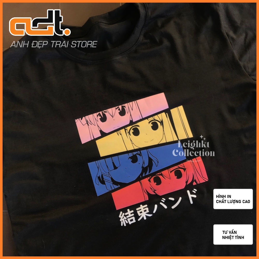 HOT🔥 Áo Phông Kessoku Band Bocchi the Rock! Anime mẫu mới cực chât cực chất giá siêu rẻ