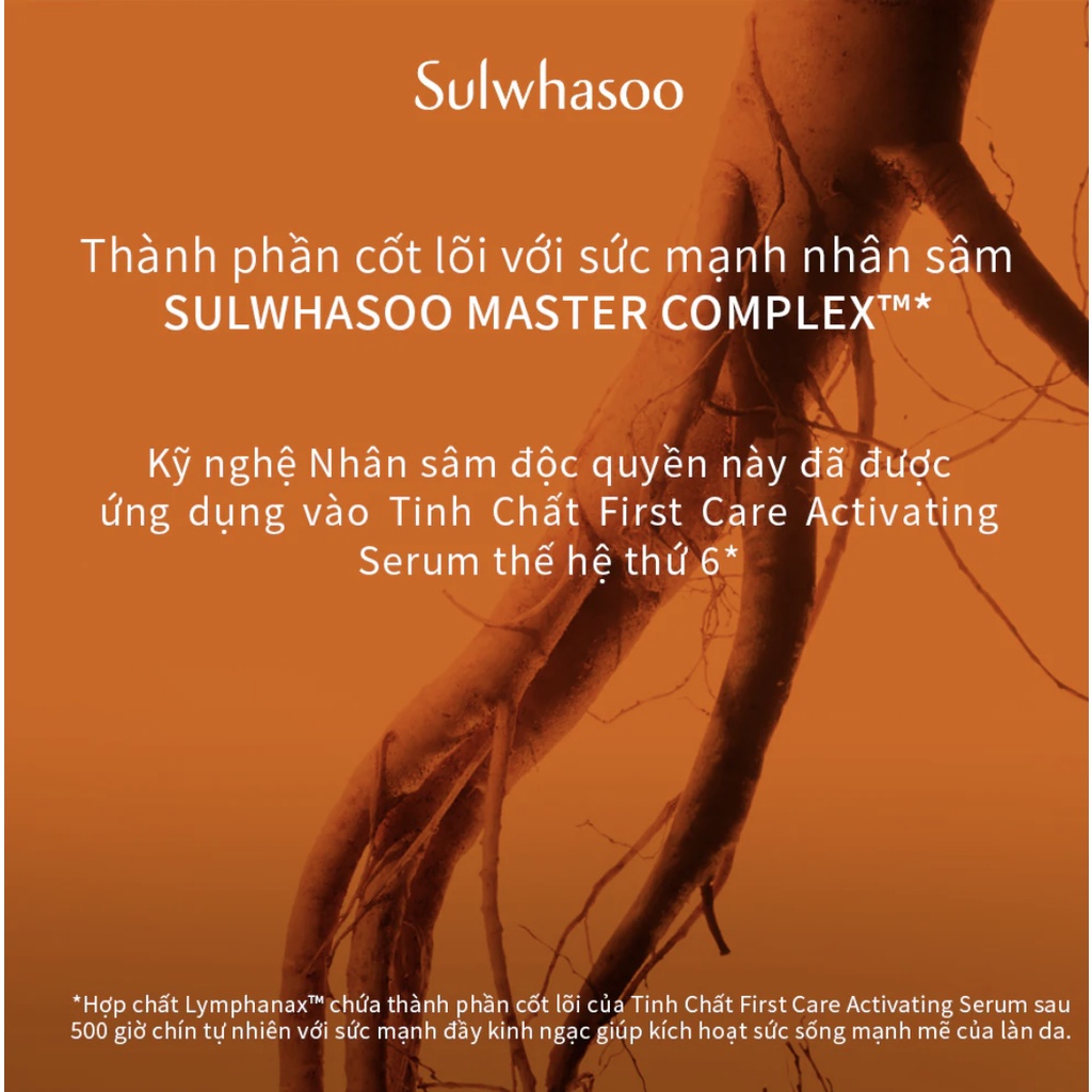 Tinh chất dưỡng da thế hệ thứ 6 Sulwhasoo First Care Activating Serum 8ml/15ml