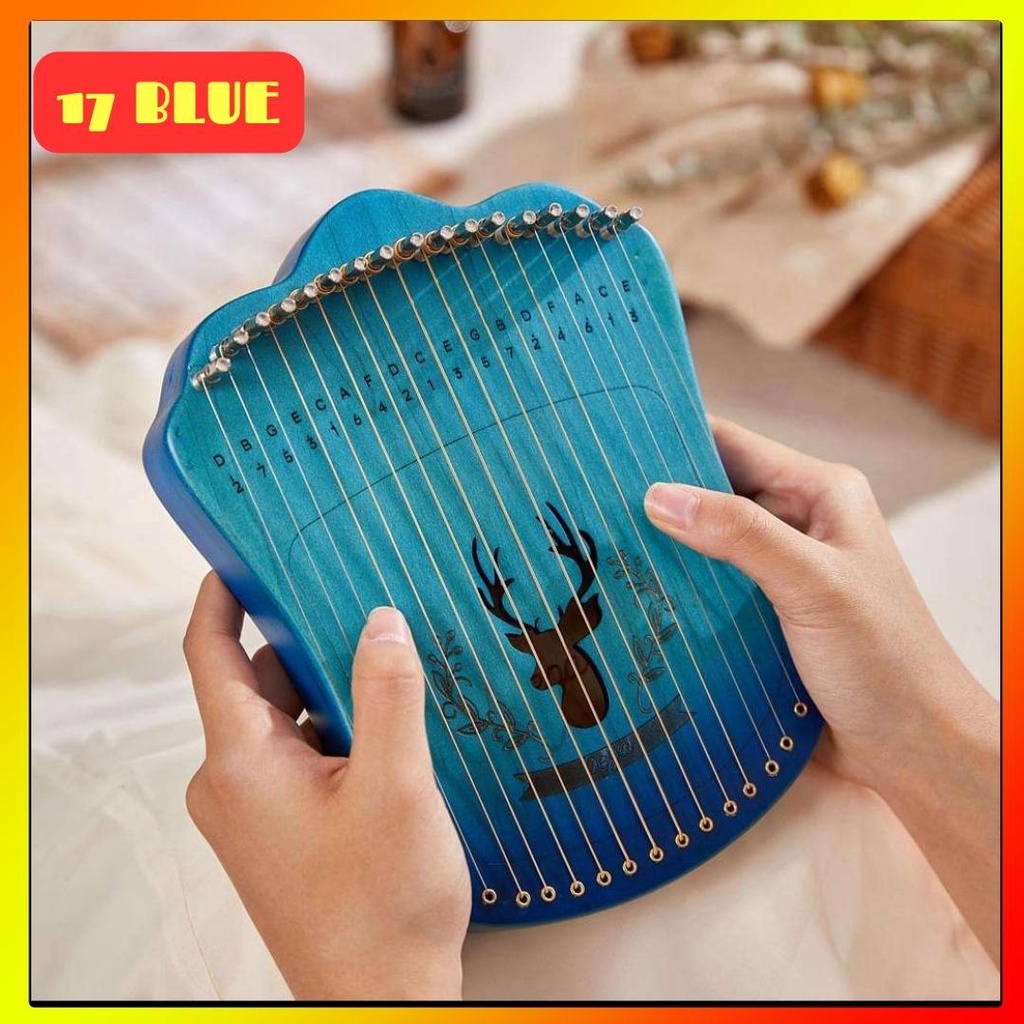 (SIÊU CUTE) ĐÀN HARPIKA NHẠC CỤ MỚI CỰC ĐẸP VÀ DỄ THƯƠNG CHẤT LƯỢNG CAO ÂM THANH HAY ĐẦY ĐỦ PHỤ KIỆN