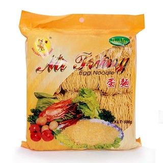 Mì trứng khô thượng hạng, cao cấp, sợi mì siêu dai không gãy vụn, không hôi tro