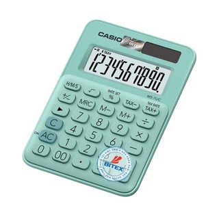 Máy Tính Casio MS-7UC (5 màu), hiển thị 10 số