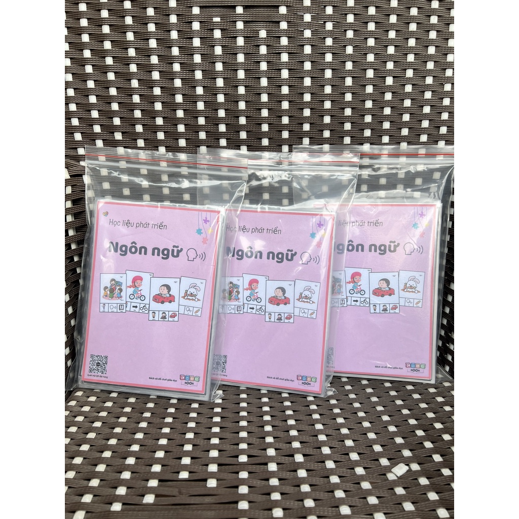 Học liệu phát triển ngôn ngữ cho bé