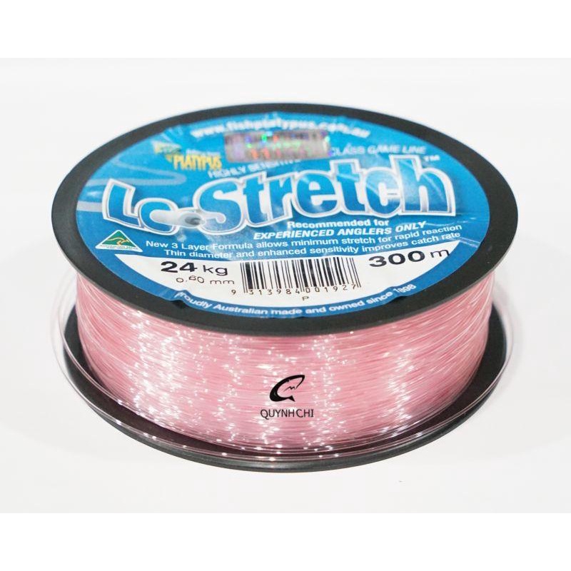 CƯỚC ÚC 300M: LO-STRETCH PINK [ Đồ Câu Quỳnh Chi - Minh HG]