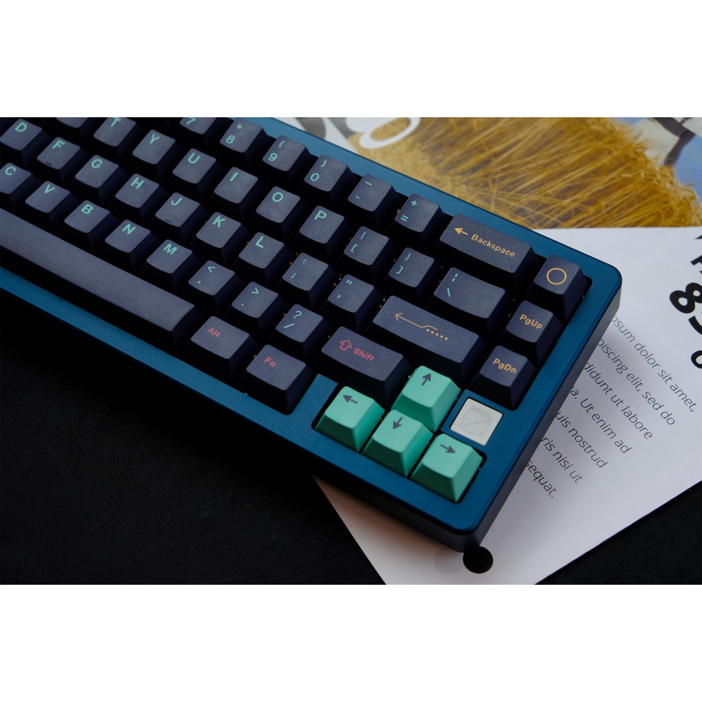 GMK Metropolis Keycap, 129 phím Keycaps PBT Cherry Profile DYE-SUB Cá nhân hóa Keycaps GMK cho bàn phím cơ