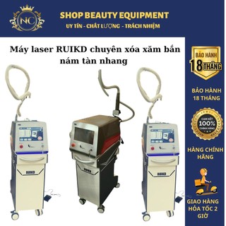 Máy xóa xăm xóa nám tàn nhang máy laser RUIKD vua của laser