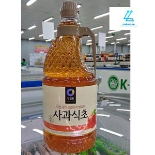 Dấm táo hàn quốc 1,8l, dấm táo 1.8l hàn quốc - 사과식초