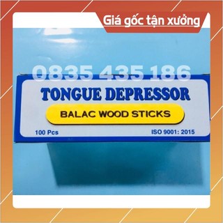 Que Đè Lưỡi Tiệt Trùng (Hộp 100 cái)