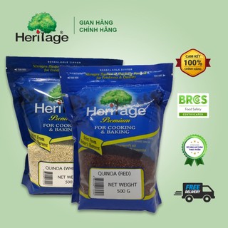 HẠT DIÊM MẠCH HERITAGE ,THỰC PHẨM ĂN KIÊNG, CHỐNG OXY HÓA , GIẢM CHOLESTEROL  GÓI 500G