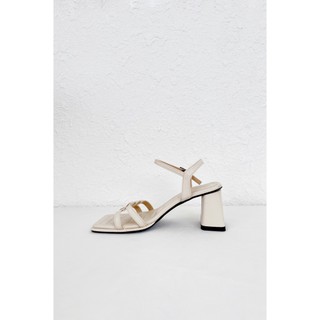 OLV - Giày Jane Trapeze Buckled Heels