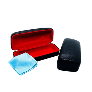 HỘP DA ĐỰNG KÍNH MÁT ( màu ngẫu nhiên )