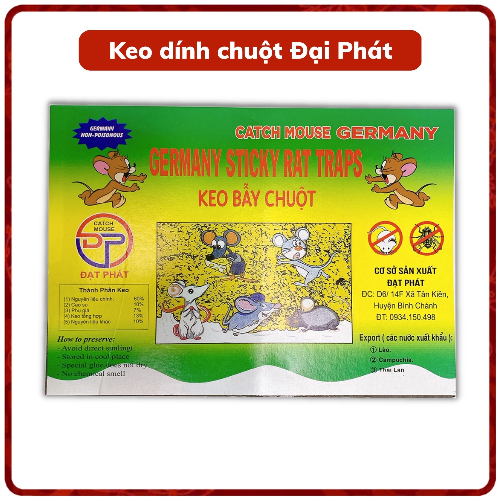 KEO BẪY CHUỘT ĐẠI PHÁT (MIẾNG)