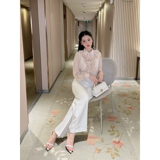 LIGAM - ÁO SƠ MI BÈO CỔ CINDY TOP