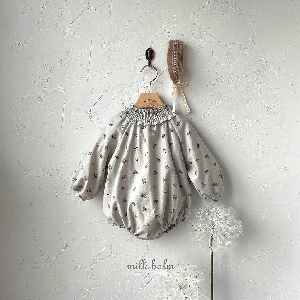 Suit cài cúc đũng MILKBALM made in Korea mùa thu đông cho bé từ 7-13kg thời trang trẻ em BABYKOREA