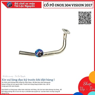 Cổ pô inox 304 vision 2014 - 2021